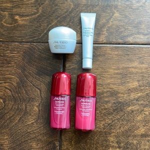 NWOB Shiseido Skincare Bundle Moisturizer Concentrate Benefiance Eye Cream